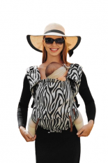 Vauvanreppu Be Lenka 4ever Neo - Zebra - mustavalkoinen