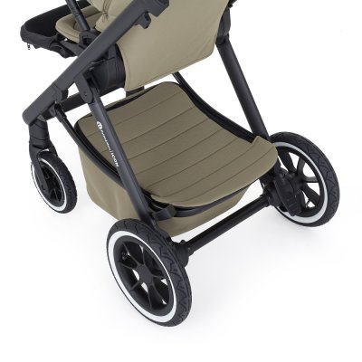 PETITE&MARS Kočárek kombinovaný ICON 2v1 Mossy Green LITE AIR + Core Pro i-Size Black Grey + Báze