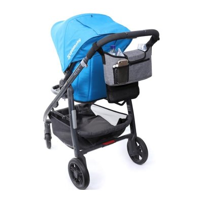 DREAMBABY Wickeltasche Combo Grey Denim