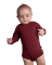 Body cu mânecă lungă pentru bebeluși – burgundy