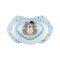 CANPOL BABIES Set symmetrischer Silikonschnuller 18m+ Bonjour Paris blau