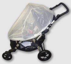 DAUBNER Mosquito net for stroller - white