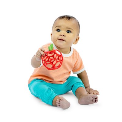 OBALL Beißring My Own™ Easy-Grasp Apfel 0m+