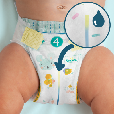 PAMPERS Pleny jednorázové Premium Care vel. 4 (174 ks) 9-14 kg - měsíční balení