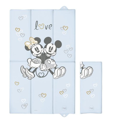 CEBA Trocador de viagem (50x80) Disney Minnie e Mickey Azul