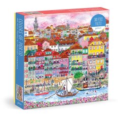 Puzzle Galison Cores Porta Michael Storrings 500 peças