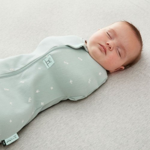 ERGOPOUCH Swaddle and sleeping bag 2in1 Cocoon Sage 0-3 m, 3-6 kg, 1 tog