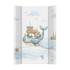 CEBA BABY Cambiador de 2 lados con tablero rígido (50x70) Ultra Light Ocean Adventure