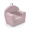 KLUPS Fåtölj Boucle smutsrosa 50x35x45 cm
