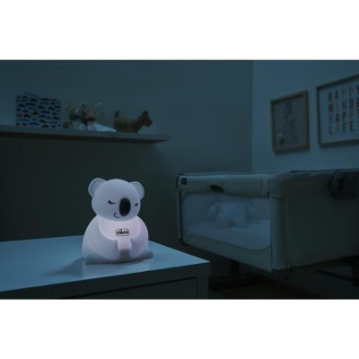 CHICCO Nachtlicht wiederaufladbar, tragbar Sweet Lights – Koala