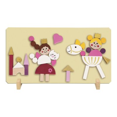 Detoa Magnetyczne puzzle księżniczki