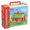 Jeujura Jeu de construction en bois 100 pièces