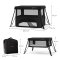 KINDERKRAFT Reisebett Cami Black