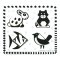 Bigjigs Toys Houten inlegpuzzel zwart-wit vormen 2