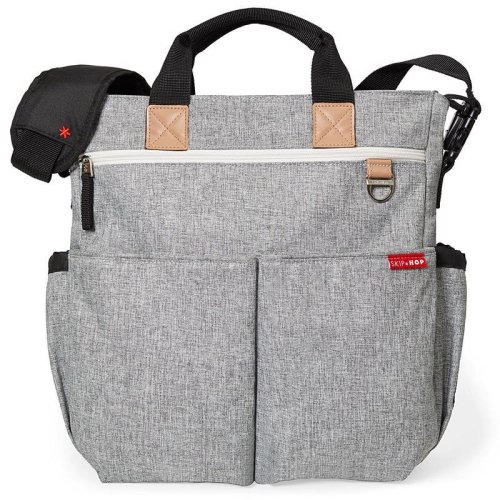 SKIP HOP Changing bag Duo Signature gray melange