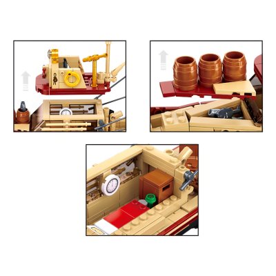 Sluban ModelBricks M38-B1118 Barco de pesca Catherine