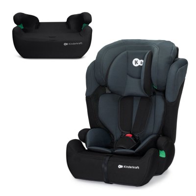KINDERKRAFT Autokindersitz Comfort up i-Size Black (76-150 cm) - Retourware