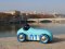 Vilac Wooden Car Old Sport Compet Turquoise
