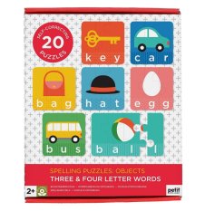 Petit Collage Moja prva sestavljanka s črkovanjem in predmeti