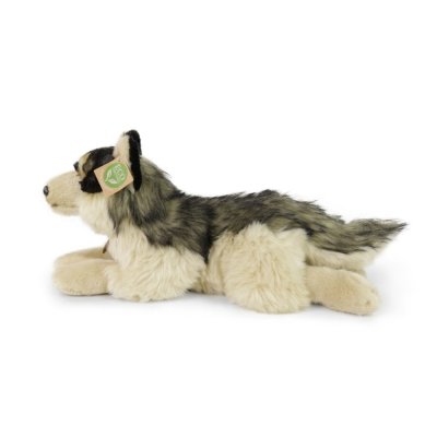 Rappa Loup en peluche couché 35 cm ECO-FRIENDLY