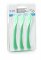 JANÉ Set of 3 silicone spoons Mint