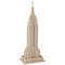 Woodcraft Trä 3D-pussel Empire State Building
