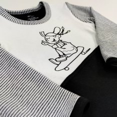 Tričko smyk STAVITEL DR Outlast® - čierna-dievča