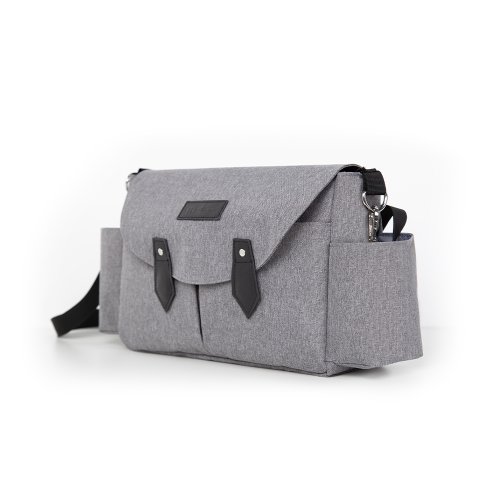 PETITE&MARS Sac à langer Sara Gris Noir