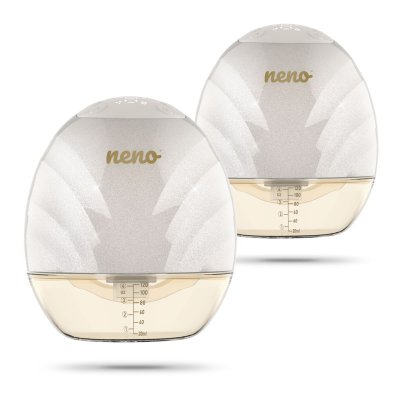 NENO Milchpumpe Duo elektrisch, freihändig, Perla Twin