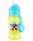 SKIP HOP Zoo Tritan Trinkflasche mit Strohhalm 355ml Giraffe 12m+