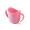 BABYONO Kubek ergonomiczny z uchwytami 120 ml różowy 6m+