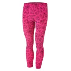 Legging gladde PRINT Outlast® - roze pioenrozen