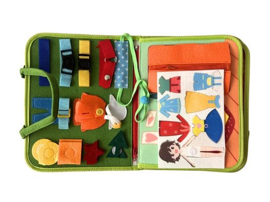 2Kids Toys Sensorisch busy boek Safari