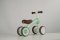 QPLAY Bicicleta sin pedales Cutey Green, edad 1-3 años