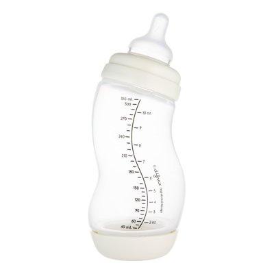 CANPOL BABIES Babyflasche mit breitem Hals, Antikolik-S-Form, 310 ml
