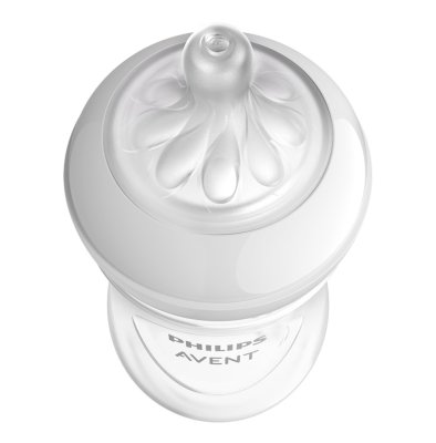 Suzetă Philips AVENT Natural Response 4 debit mediu 3m+, 2 buc