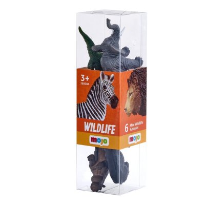 Mojo Mini mundo Animais Africanos conjunto de 6 peças - conjuntos variados