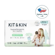 KIT & KIN Πάνες μίας χρήσης eco 1 (2-5 κιλά) 40 τεμ