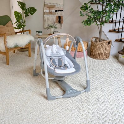 INGENUITY Baloiço Convertível de Viagem com Melodia Bella Teddy™ 0m+ até 9kg