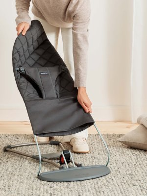 BABYBJÖRN Babywippe Bliss Woven, Anthrazit