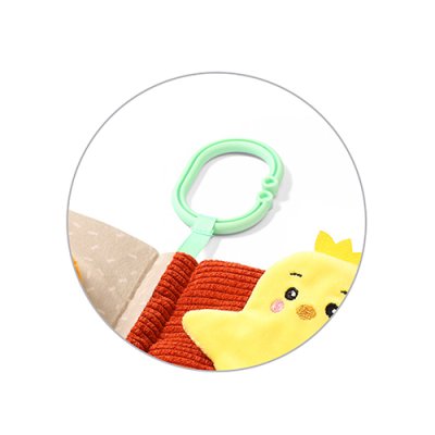 BABYONO Zintuiglijk boek Natuur 0m+