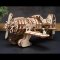 Puzzle 3D en bois mécanique Ugears Avion Mad Hornet