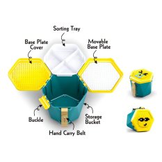 Sluban Bucket Bricks M38-B0829 Seau de briques vert