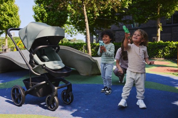 EASYWALKER Kombi-Kinderwagen Harvey⁵ 2in1 Midnight Black LITE RWS