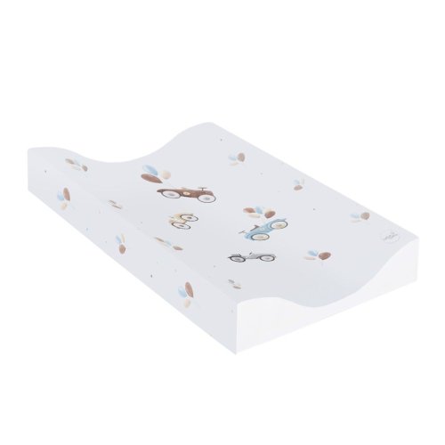 CEBA Changing pad 2-cornered soft COZY (50x70) Retro Cars