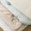 NATTOU Children's plush blanket 100x75 cm beige Mila, Zoe & Lana