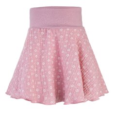 Spódnica kołowa - staroróżowe kwiatki