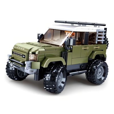 Sluban Model Bricks M38-B1015 Angielski SUV Attacker