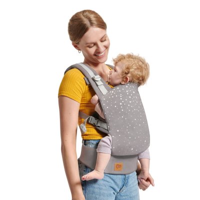 KINDERKRAFT Babytrage Nino Confetti Grey