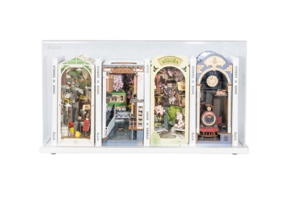 RoboTime Puzzle 3D Fermalibri Miniatura Casa delle Bambole Sakura